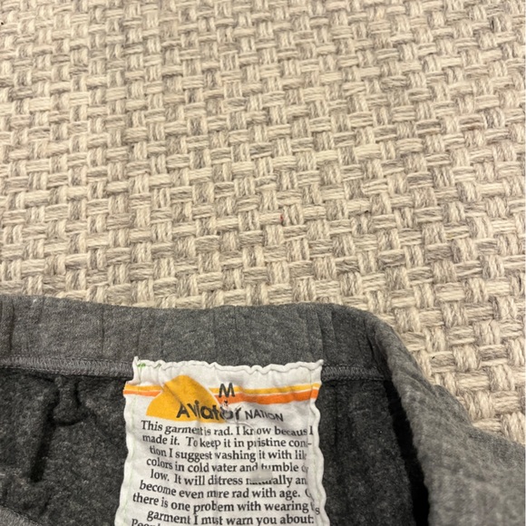 Champion Gray Sweatpants with Purple and Pink Lightning - Picture 4 of 4